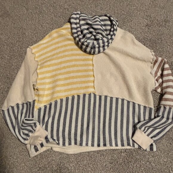 Desigual Hooded Top made in Portugal - 100% Cotton - Oversized - Picture 2 of 6